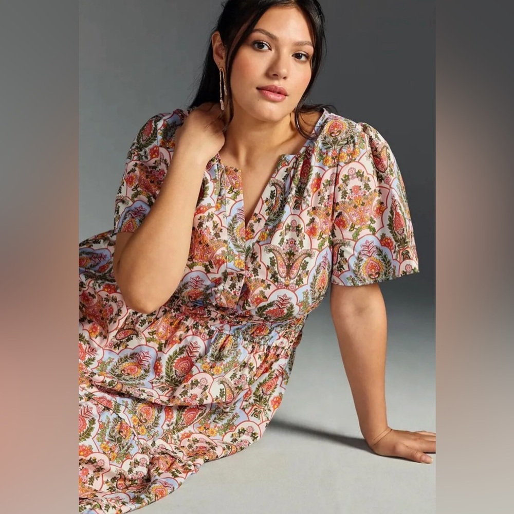 ANTHROPOLOGIE The Somerset Maxi Dress - Picture 3 of 12